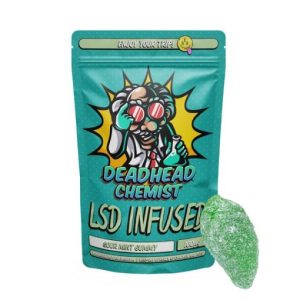 Köp LSD Ätbar 100ug Sour Mint Gummy